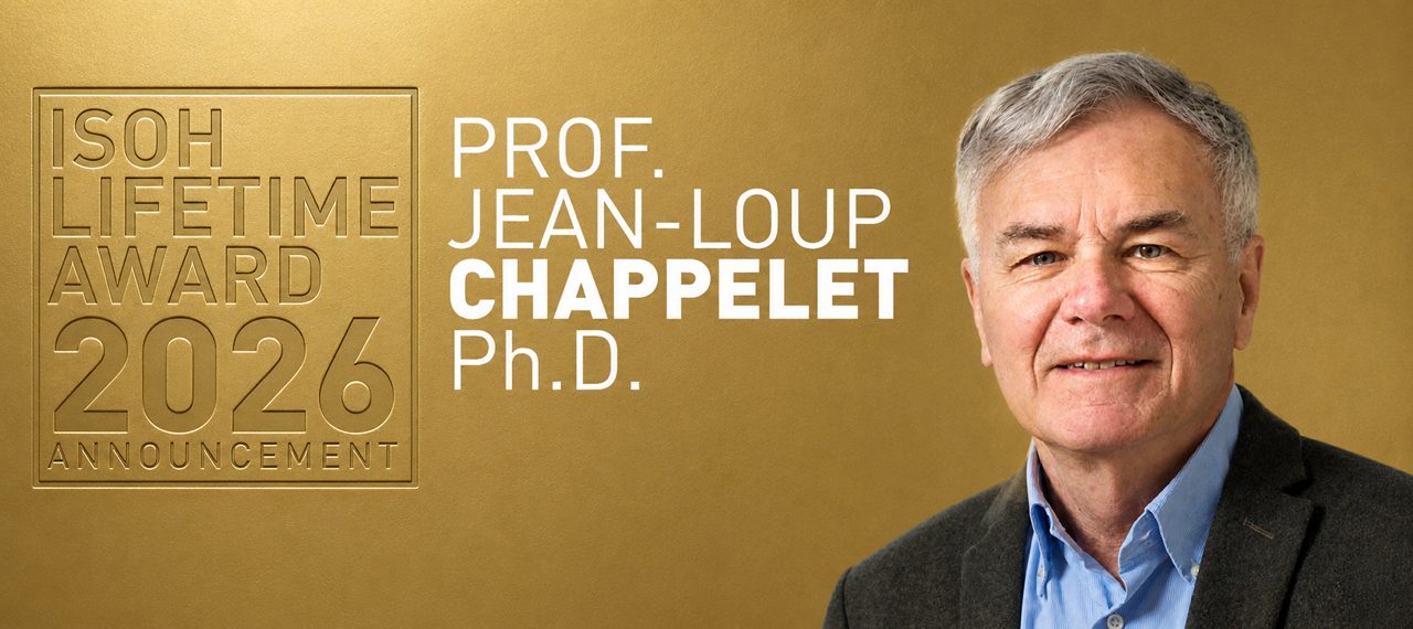 JL Chappelet receives ISOH award